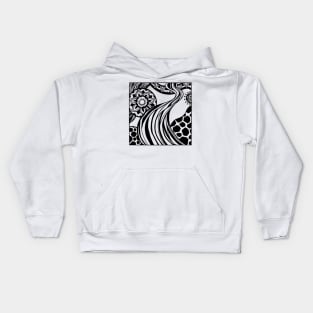 Abstract Landscape Kids Hoodie